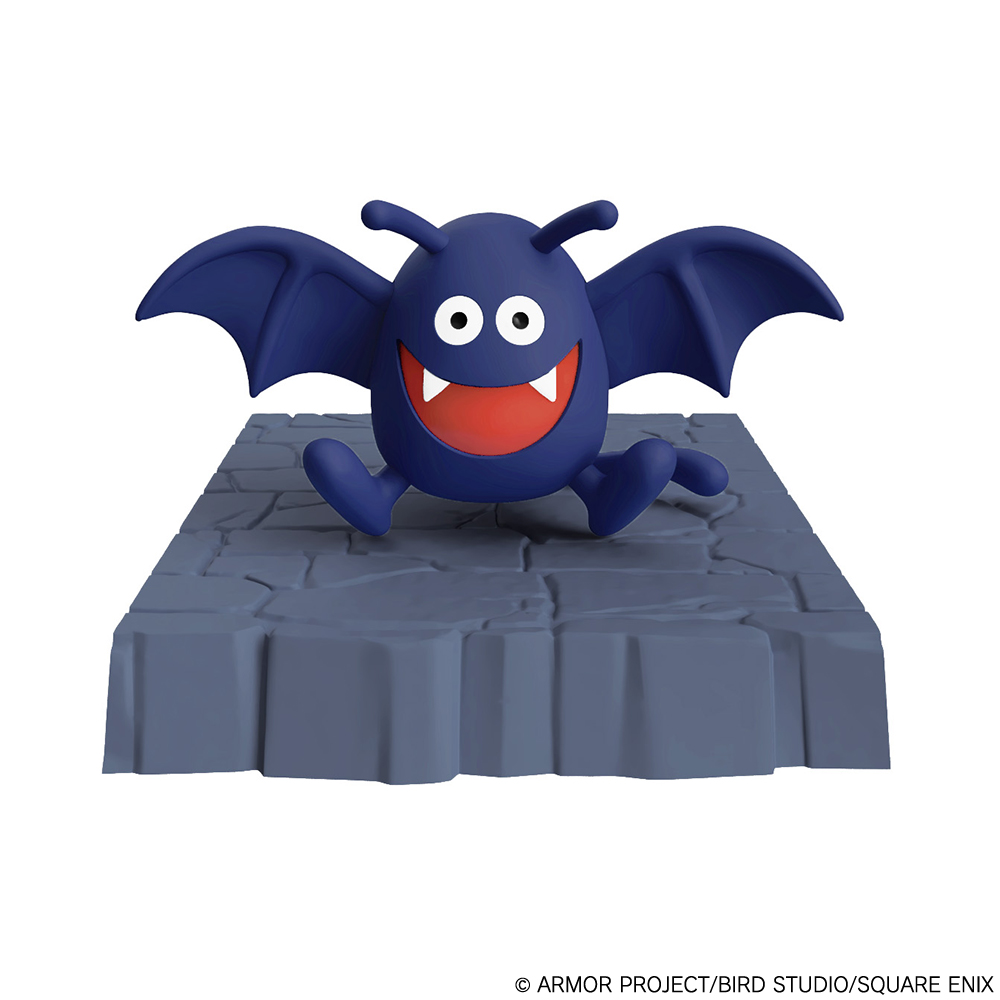 "Dragon Quest" Plastic Model Kit Series Dracky With Dungeon Base