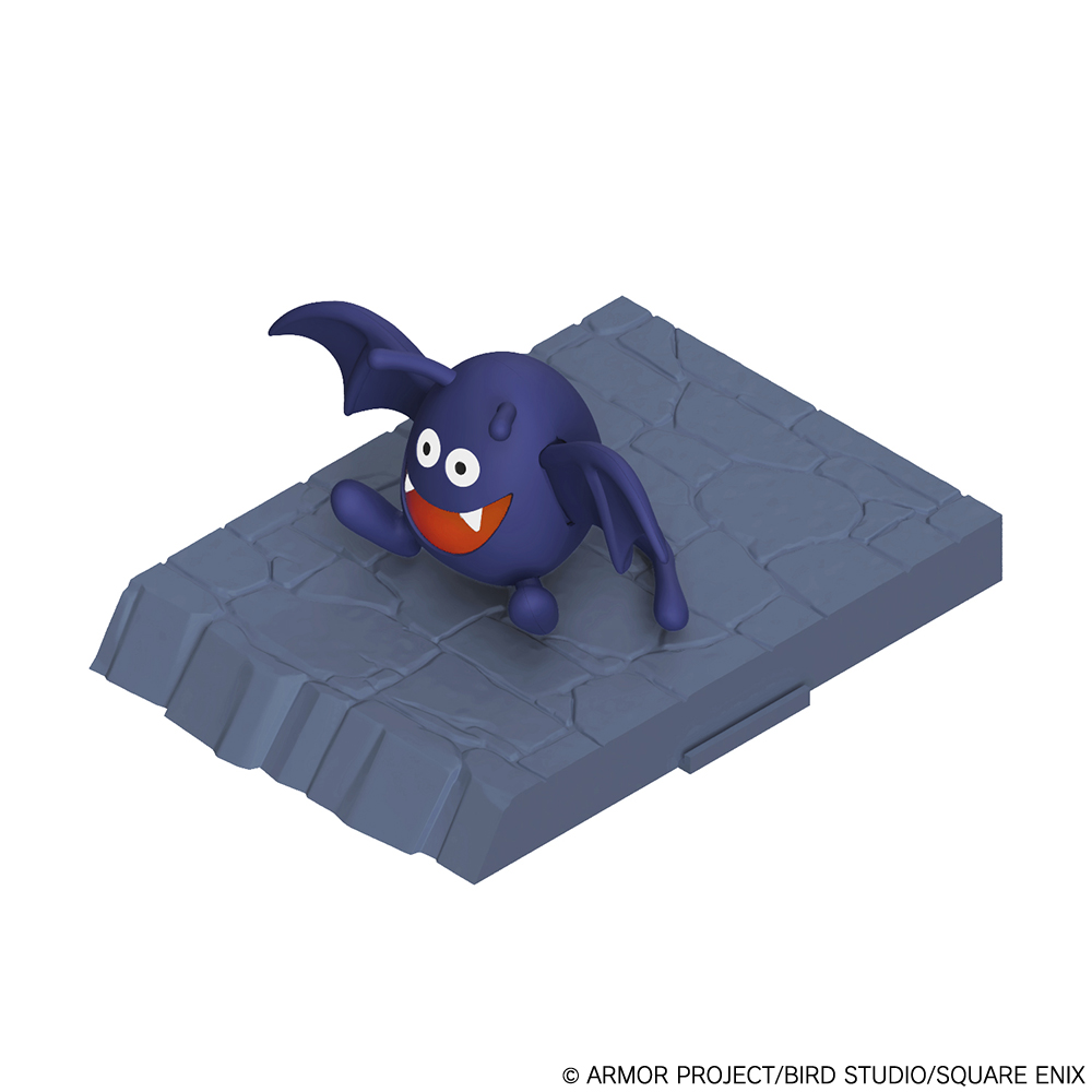 "Dragon Quest" Plastic Model Kit Series Dracky With Dungeon Base