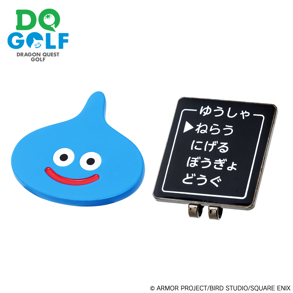 "Dragon Quest" Golf Clip Marker Slime