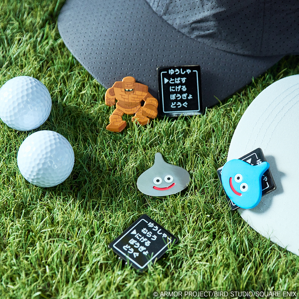"Dragon Quest" Golf Clip Marker Golem