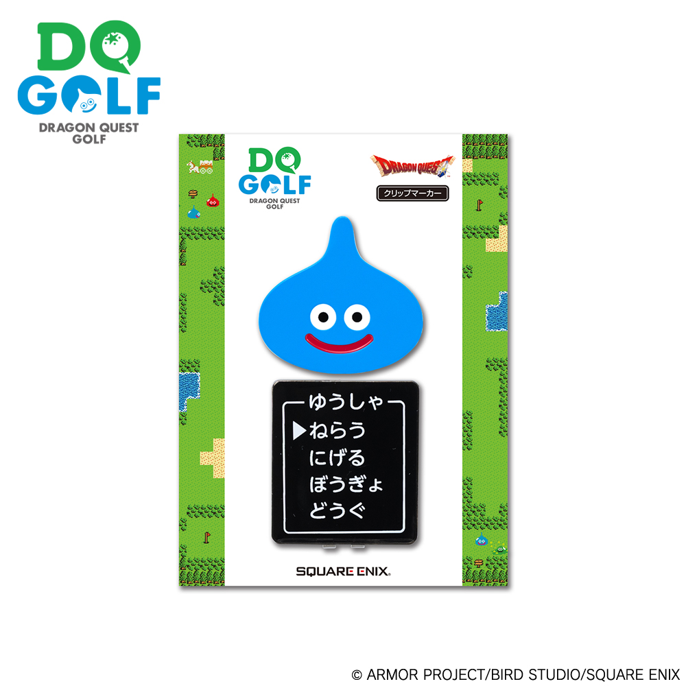 "Dragon Quest" Golf Clip Marker Slime