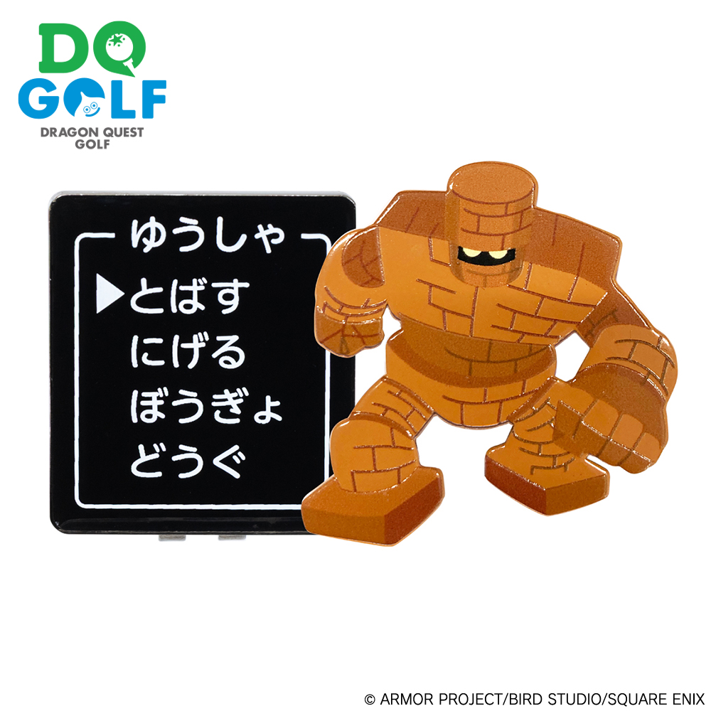 "Dragon Quest" Golf Clip Marker Golem