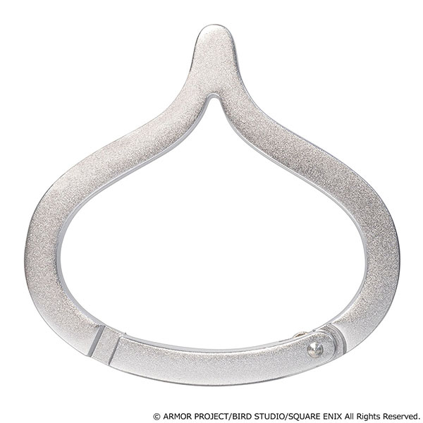 "Dragon Quest" Smile Slime Carabiner Metal Slime