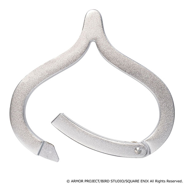 "Dragon Quest" Smile Slime Carabiner Metal Slime