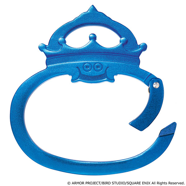 "Dragon Quest" Smile Slime Carabiner King Slime