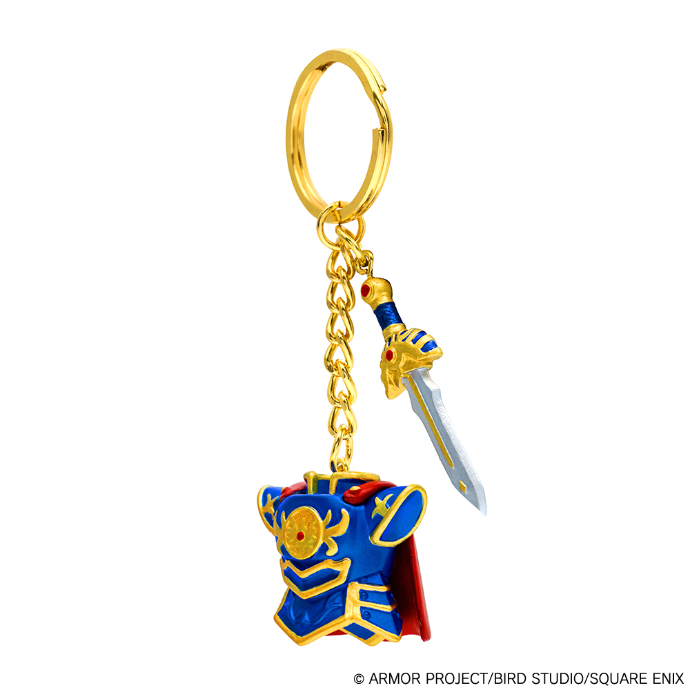 "Dragon Quest" Key Chain Erdrick's Armor & Erdrick's Sword