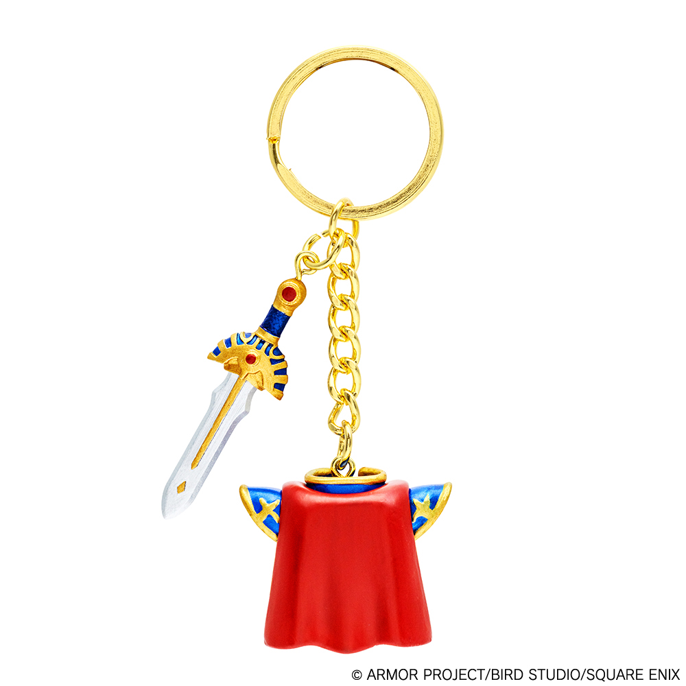 "Dragon Quest" Key Chain Erdrick's Armor & Erdrick's Sword