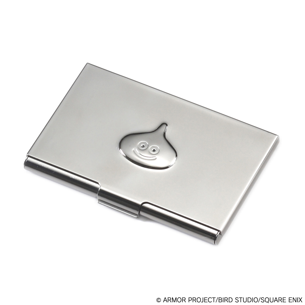 "Dragon Quest" Smile Slime Card Case Metal Slime