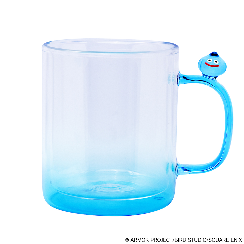 "Dragon Quest" Smile Slime Glass Mug Slime