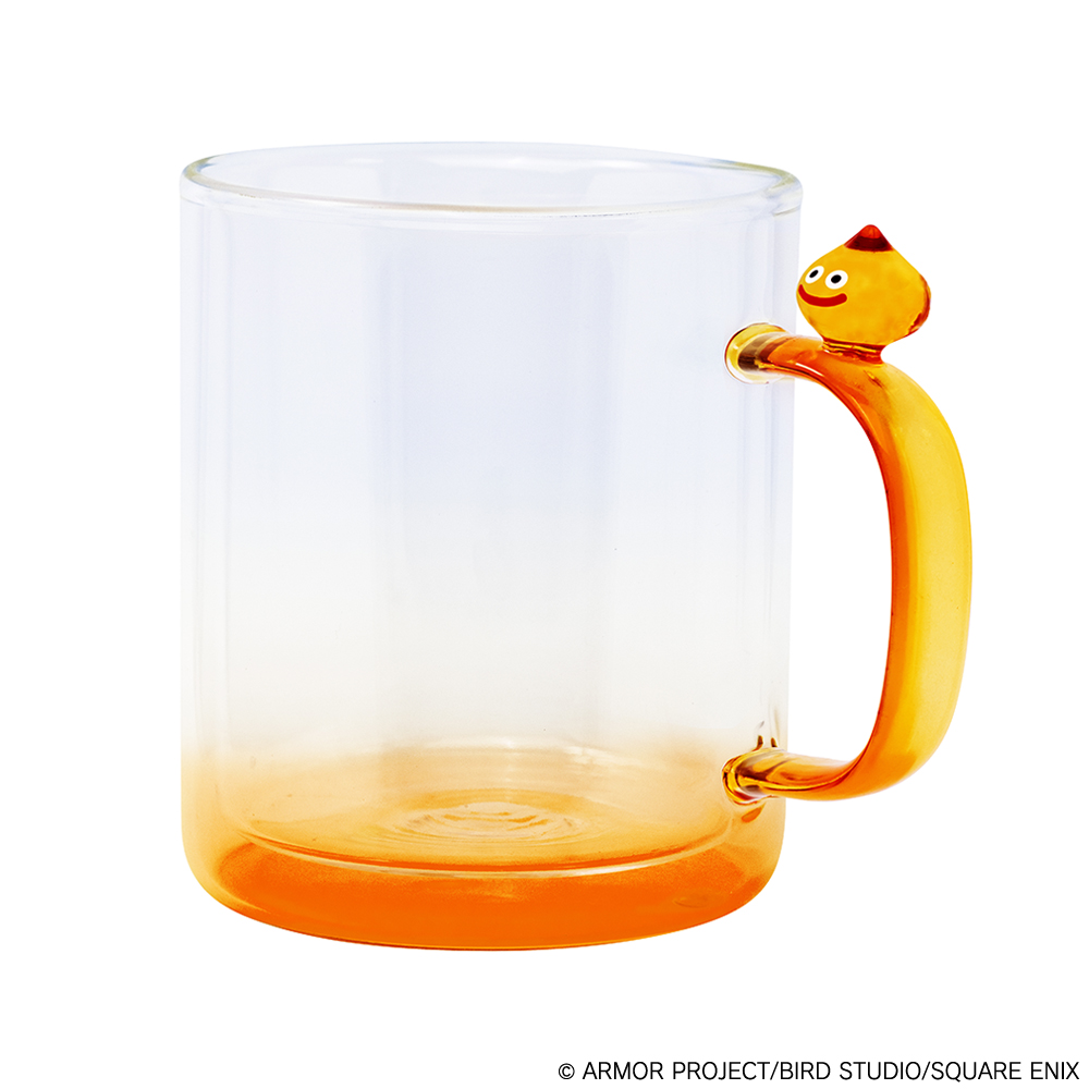 "Dragon Quest" Smile Slime Glass Mug She-slime