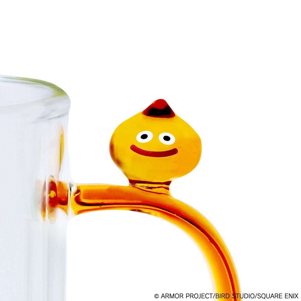 "Dragon Quest" Smile Slime Glass Mug She-slime