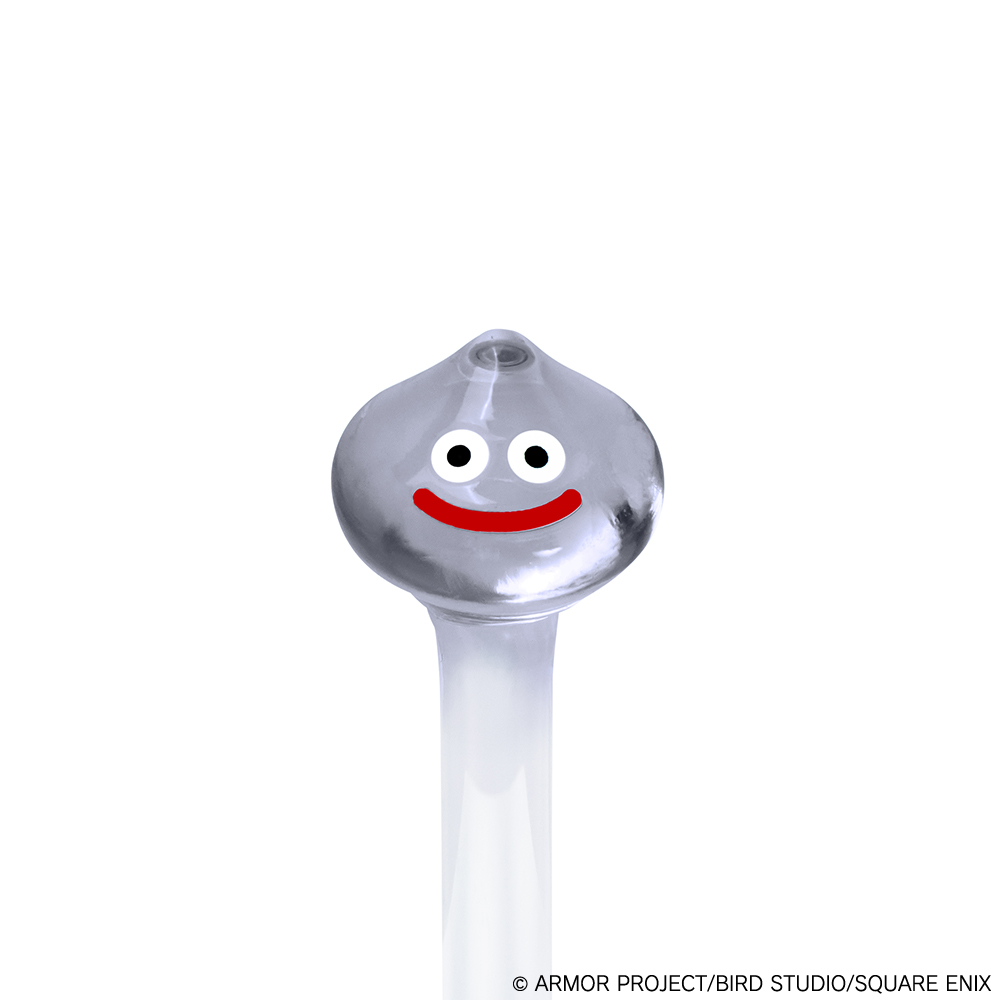 "Dragon Quest" Smile Slime Glass Spoon Metal Slime