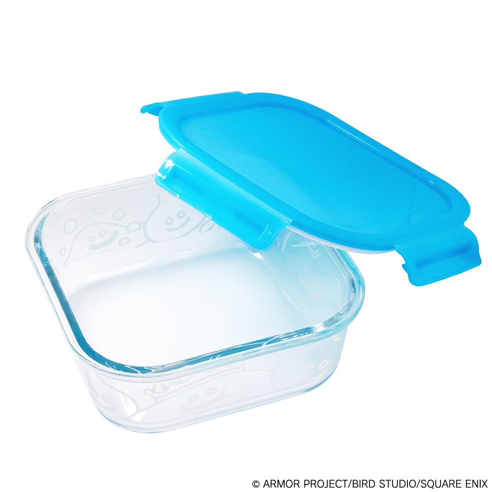 "Dragon Quest" Smile Slime Glass Storage Container M