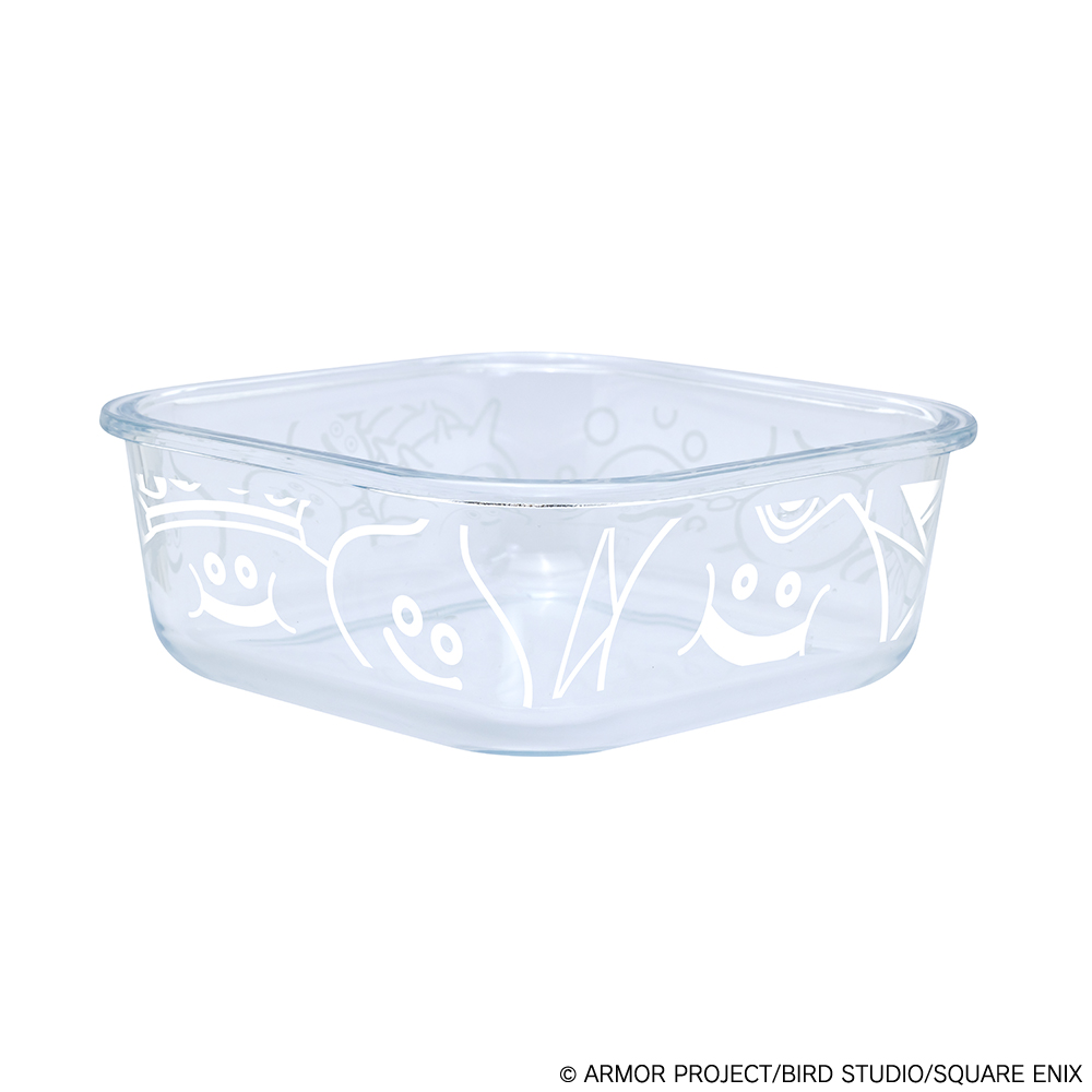 "Dragon Quest" Smile Slime Glass Storage Container M