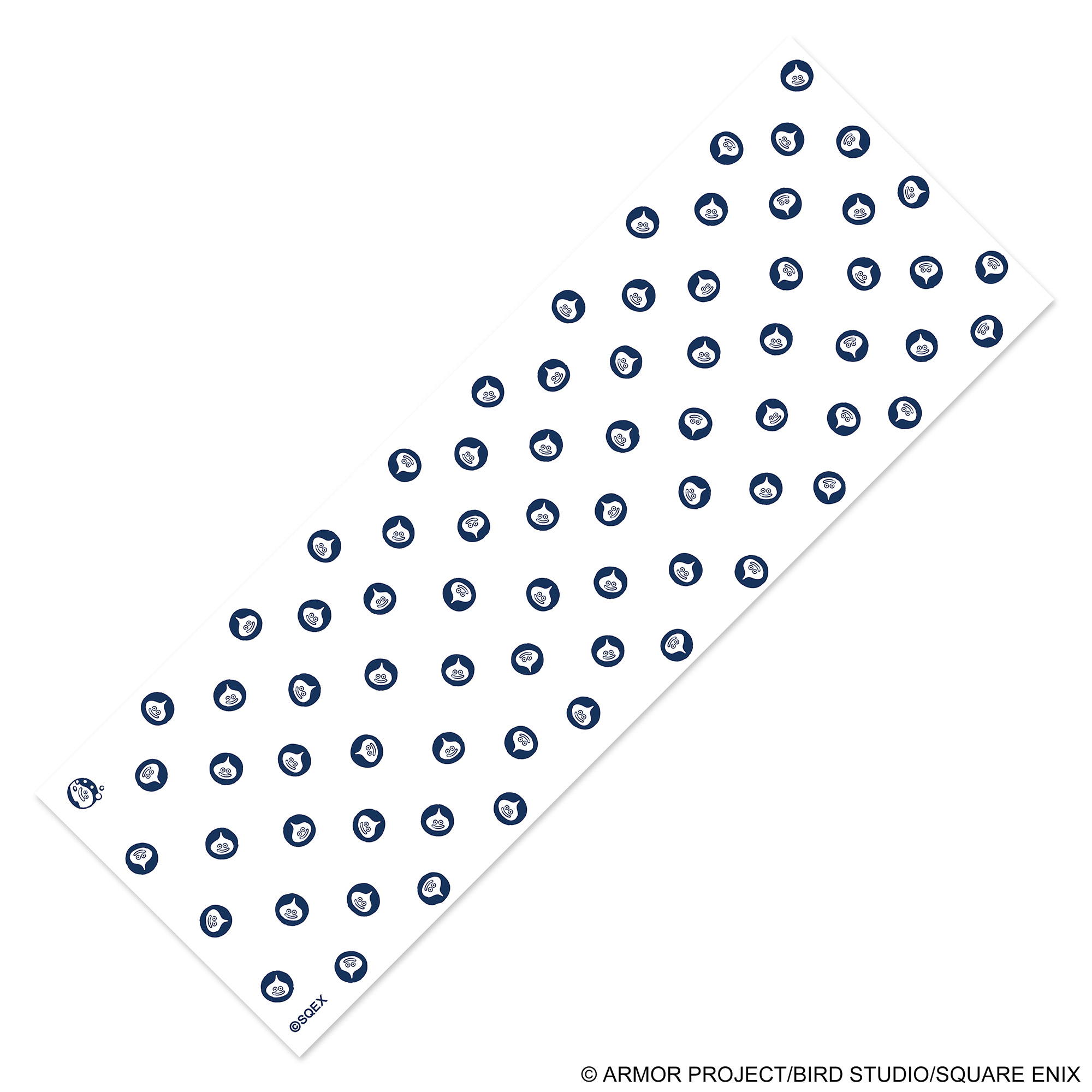 "Dragon Quest" Smile Slime Japanese Series Tenugui Slime Fine Pattern