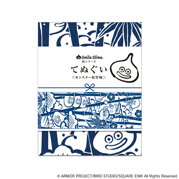 "Dragon Quest" Smile Slime Japanese Series Tenugui Slime Monster Shochikubai