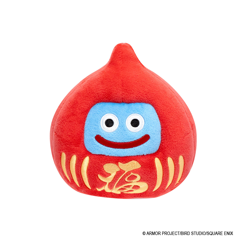 "Dragon Quest" Smile Slime Plush M Daruma Slime Red