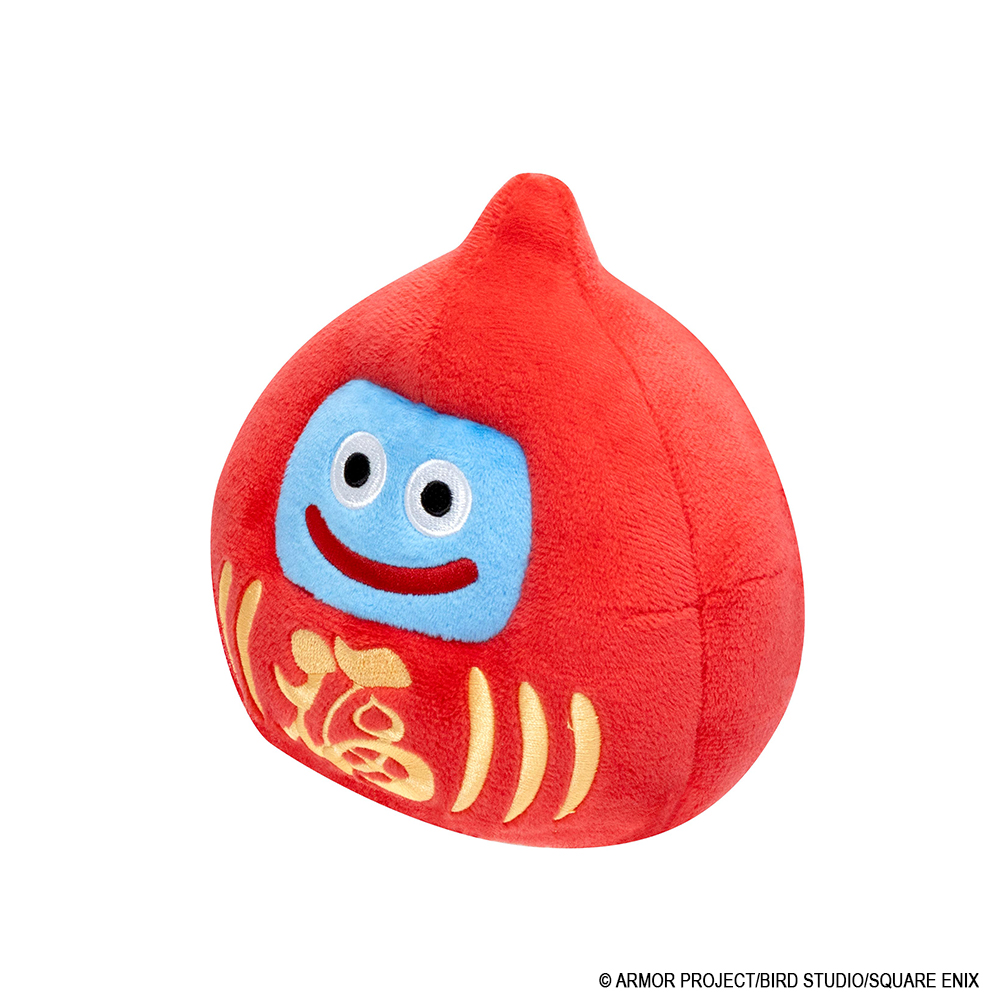 "Dragon Quest" Smile Slime Plush M Daruma Slime Red