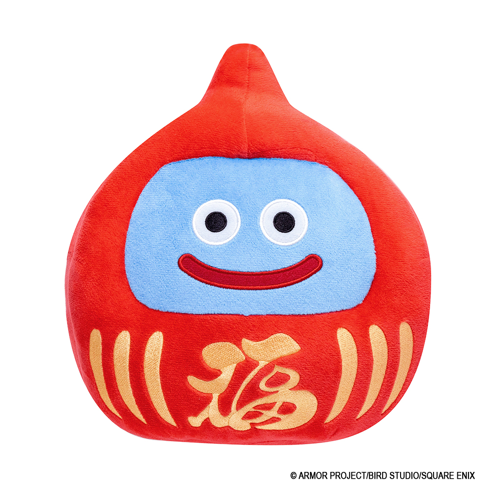 "Dragon Quest" Smile Slime Plush L Daruma Slime Red