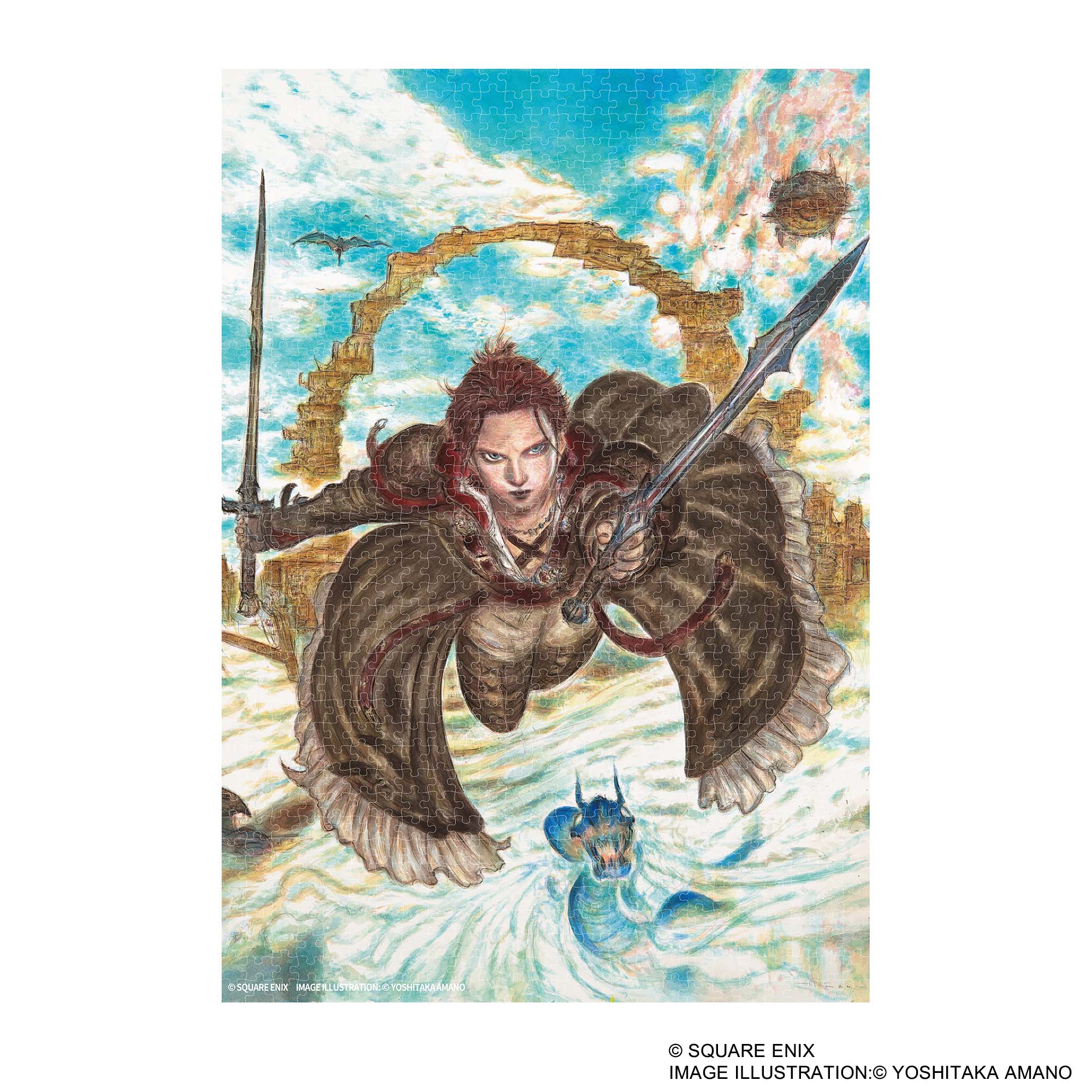 "Final Fantasy XIV" 1000 Piece Jigsaw Puzzle DAWNTRAIL