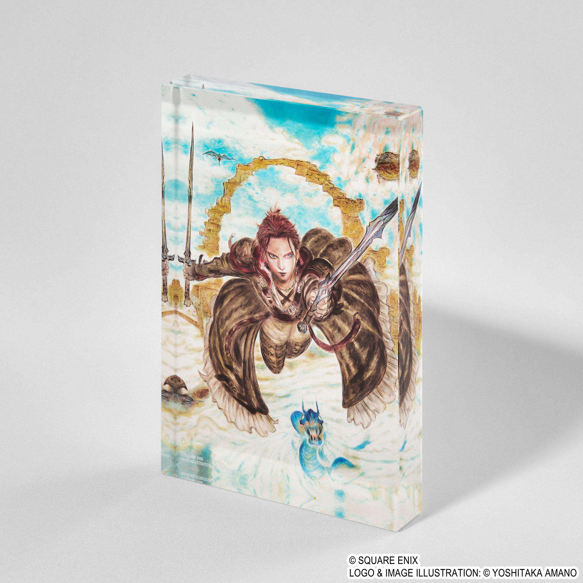"Final Fantasy XIV" Acrylic Block DAWNTRAIL