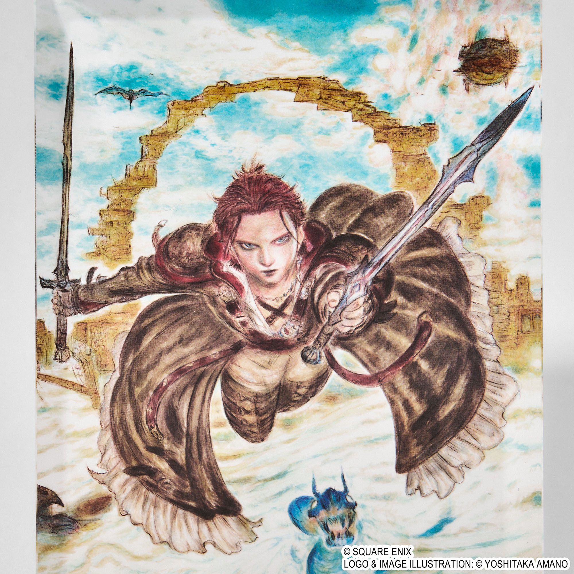 "Final Fantasy XIV" Acrylic Block DAWNTRAIL