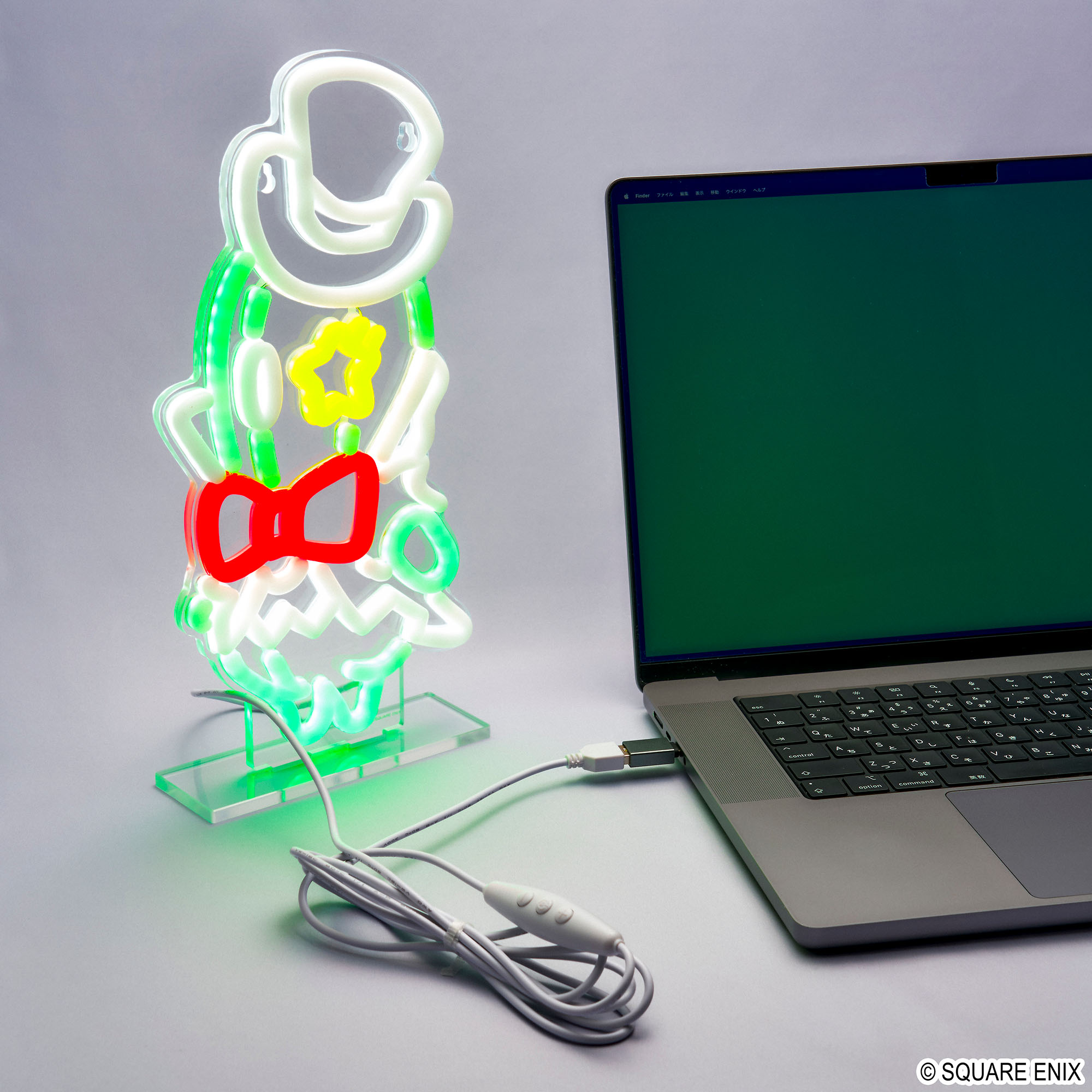 "Final Fantasy XIV" Neon Light Senor Sabotender