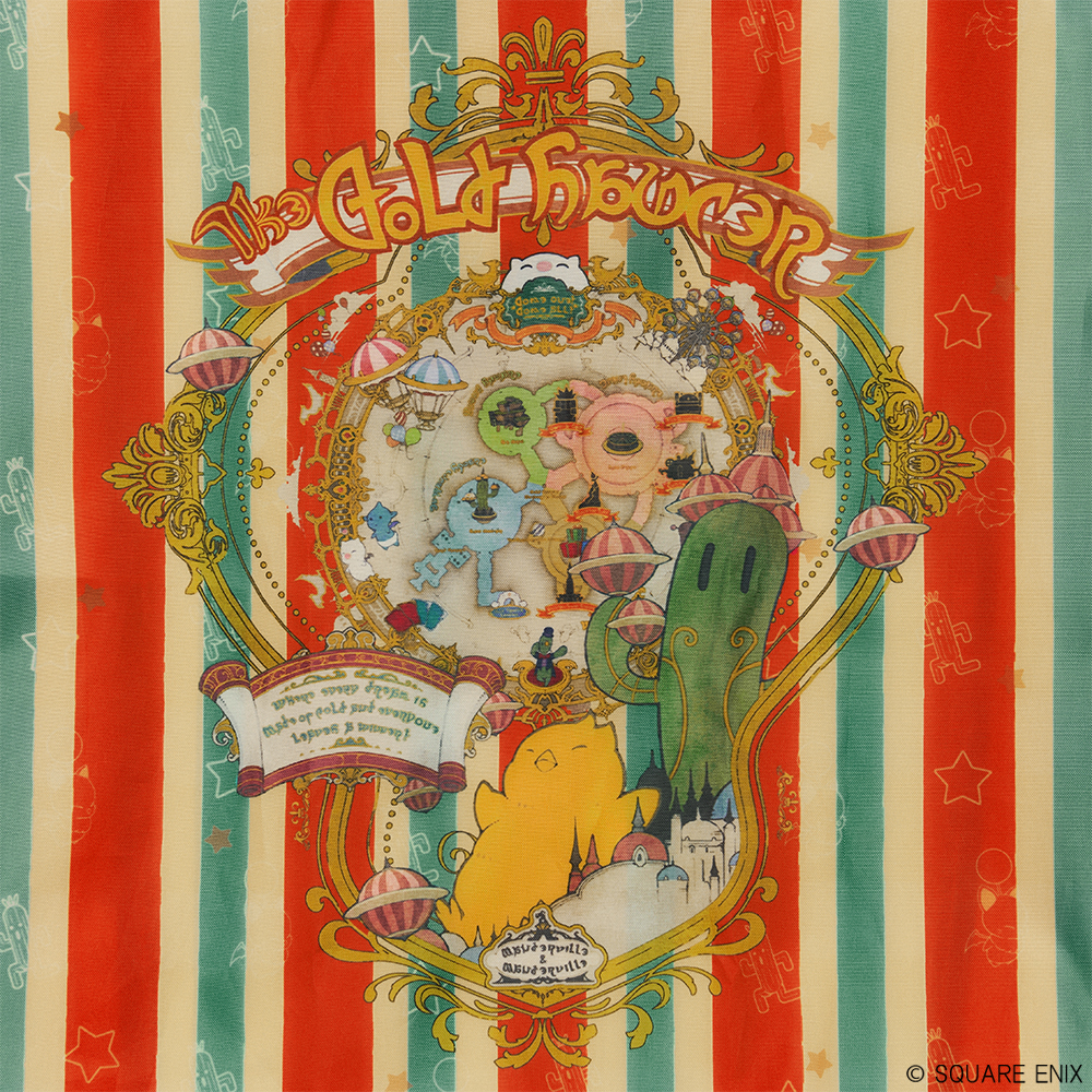 "Final Fantasy XIV" Plush with Eco Bag Senor Sabotender