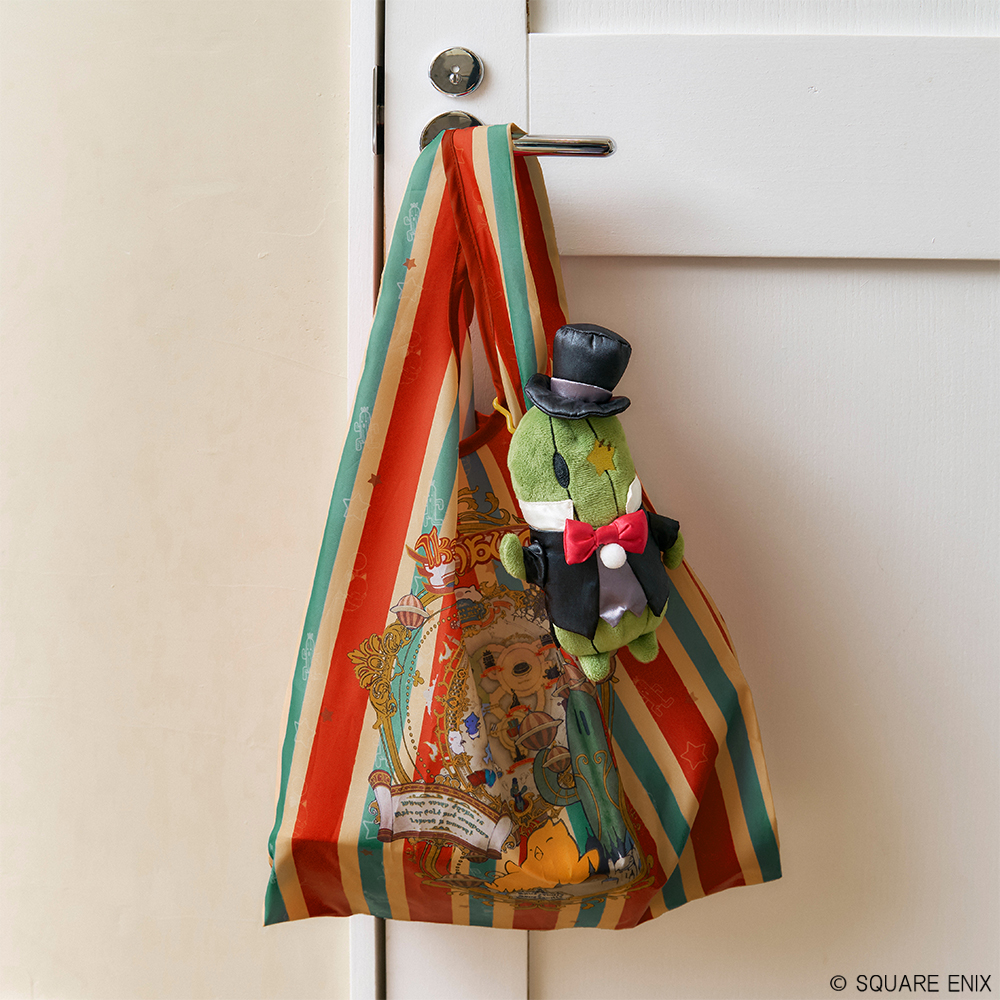 "Final Fantasy XIV" Plush with Eco Bag Senor Sabotender