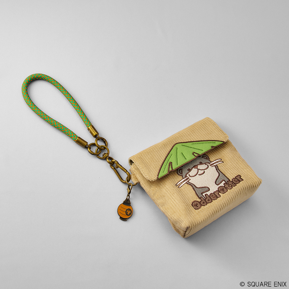 "Final Fantasy XIV" Mini Pouch with Charm Odder Otter