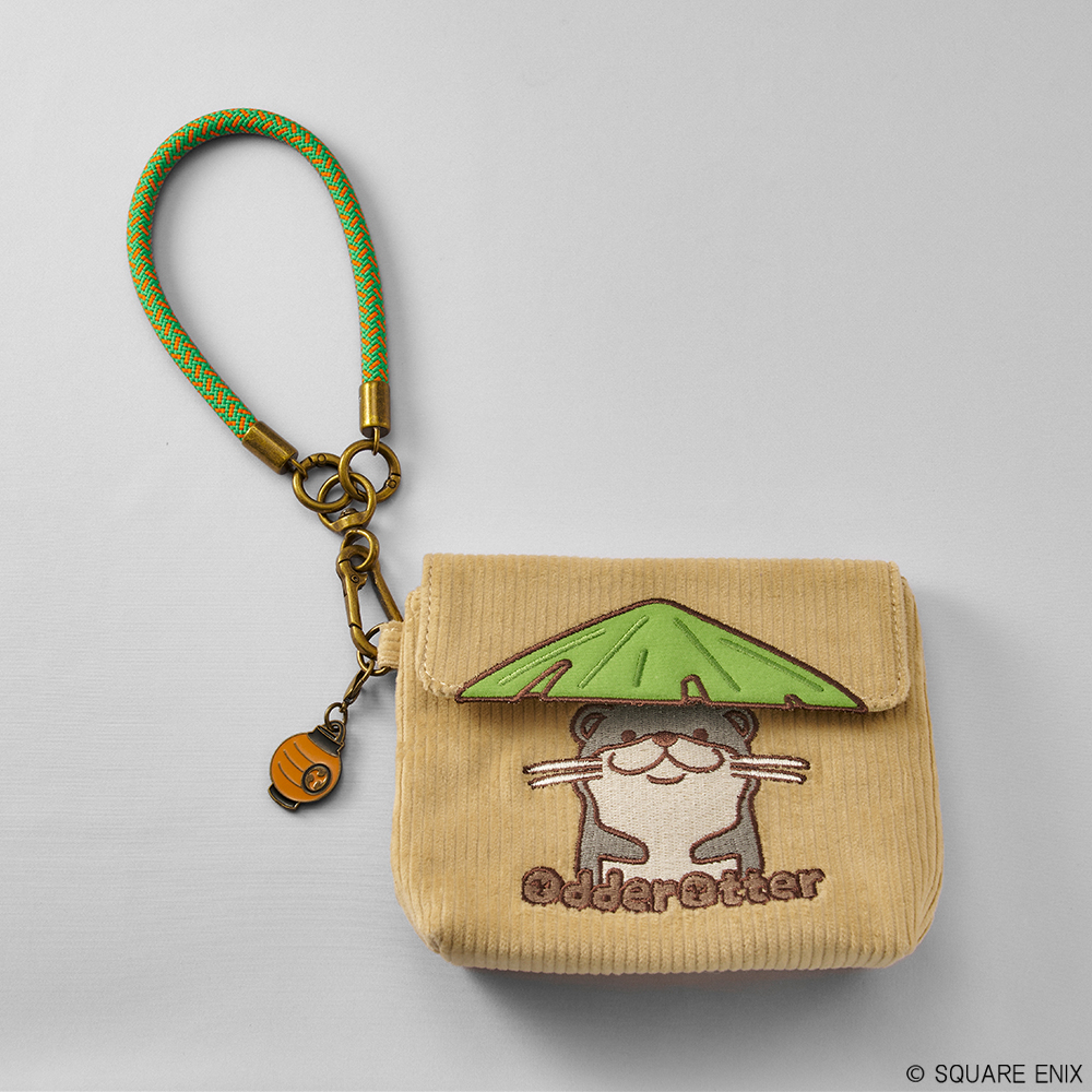 "Final Fantasy XIV" Mini Pouch with Charm Odder Otter