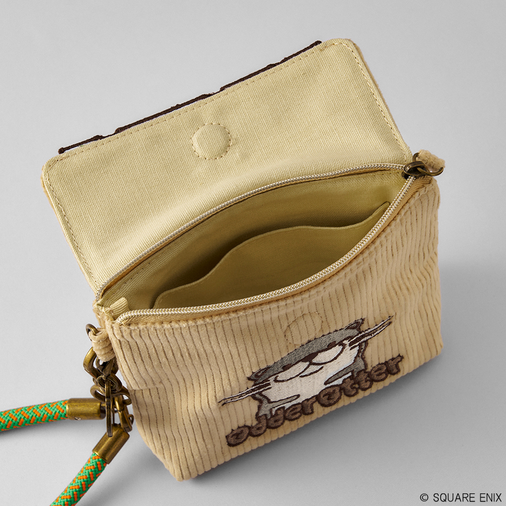"Final Fantasy XIV" Mini Pouch with Charm Odder Otter