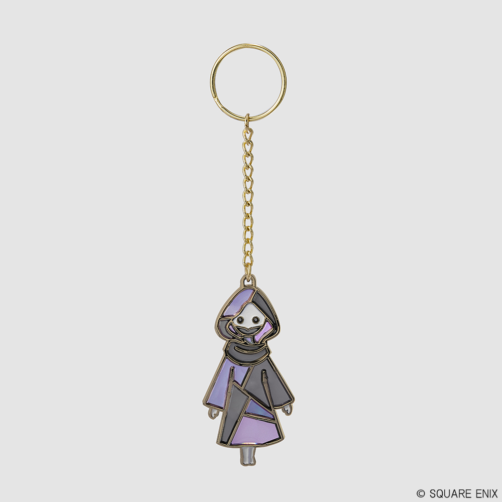 "Final Fantasy XIV" Stained Glass Style Key Chain Ancient One