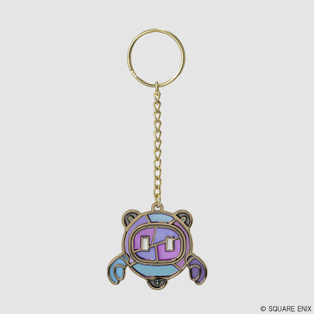 "Final Fantasy XIV" Stained Glass Style Key Chain Outrunner