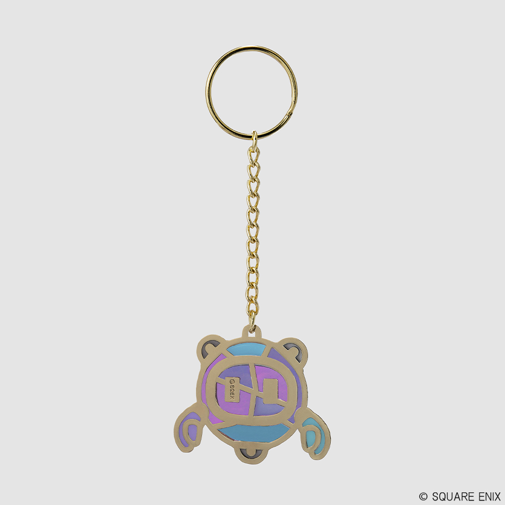 "Final Fantasy XIV" Stained Glass Style Key Chain Outrunner