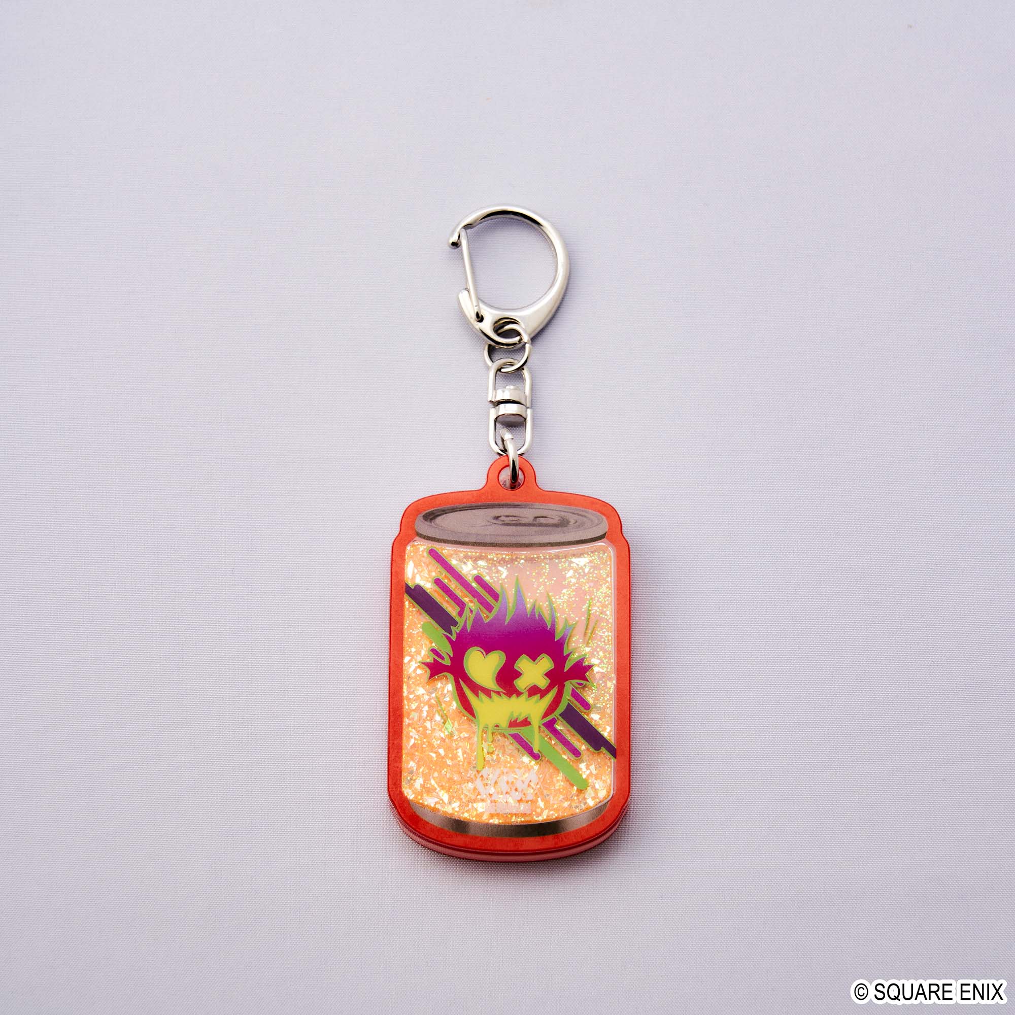 "Final Fantasy XIV" Energy Drink Glitter Key Chain Bomb
