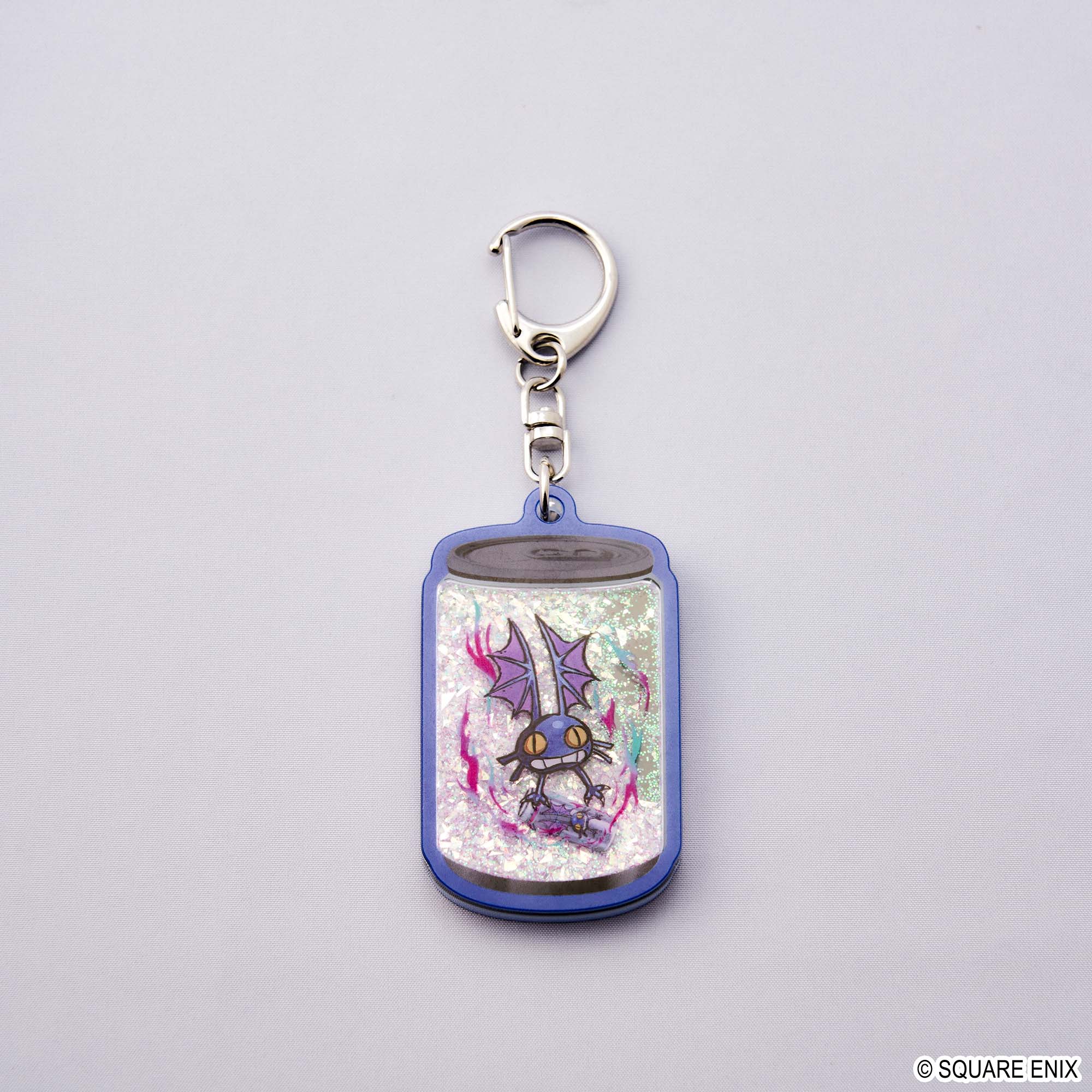 "Final Fantasy XIV" Energy Drink Glitter Key Chain Gimme Cat