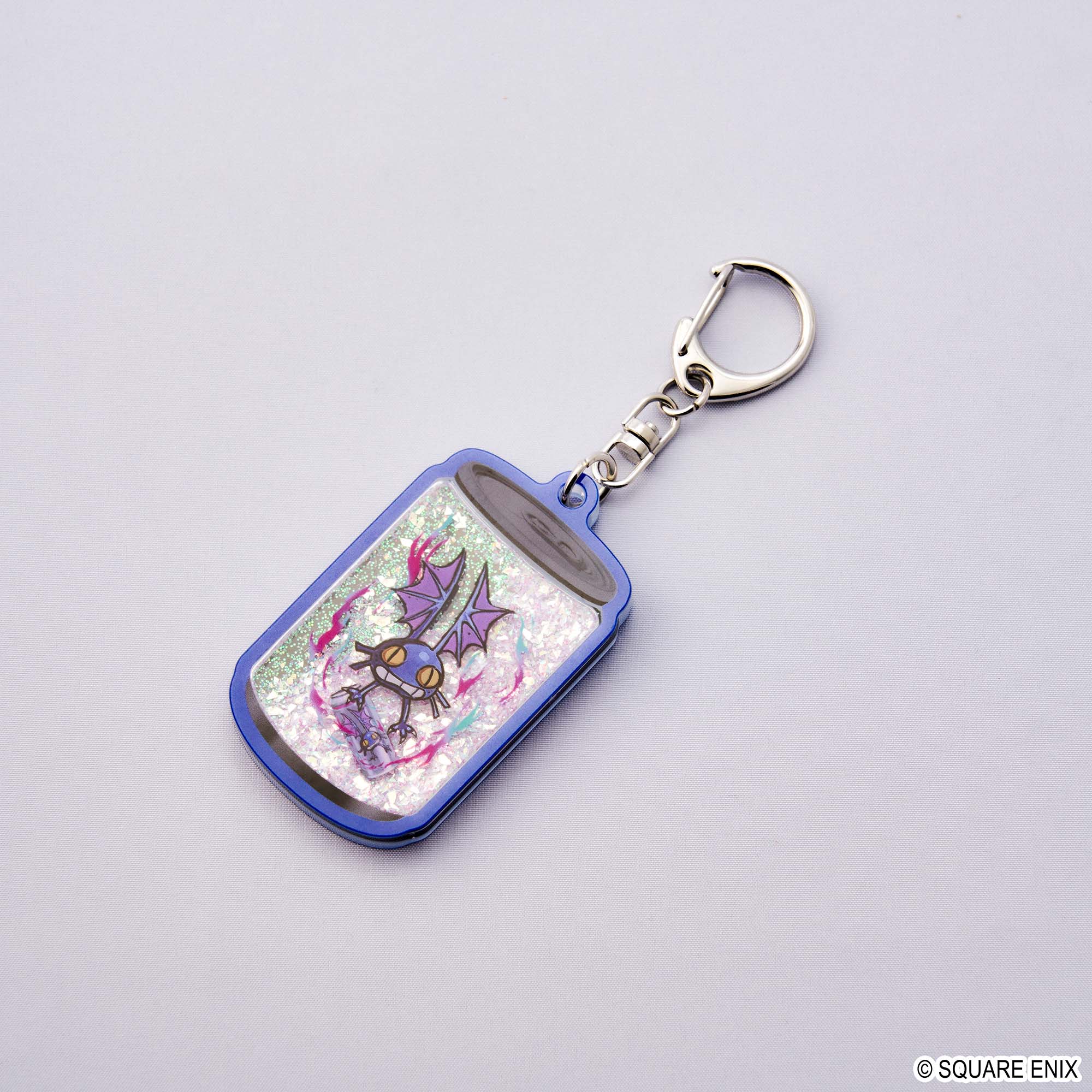 "Final Fantasy XIV" Energy Drink Glitter Key Chain Gimme Cat