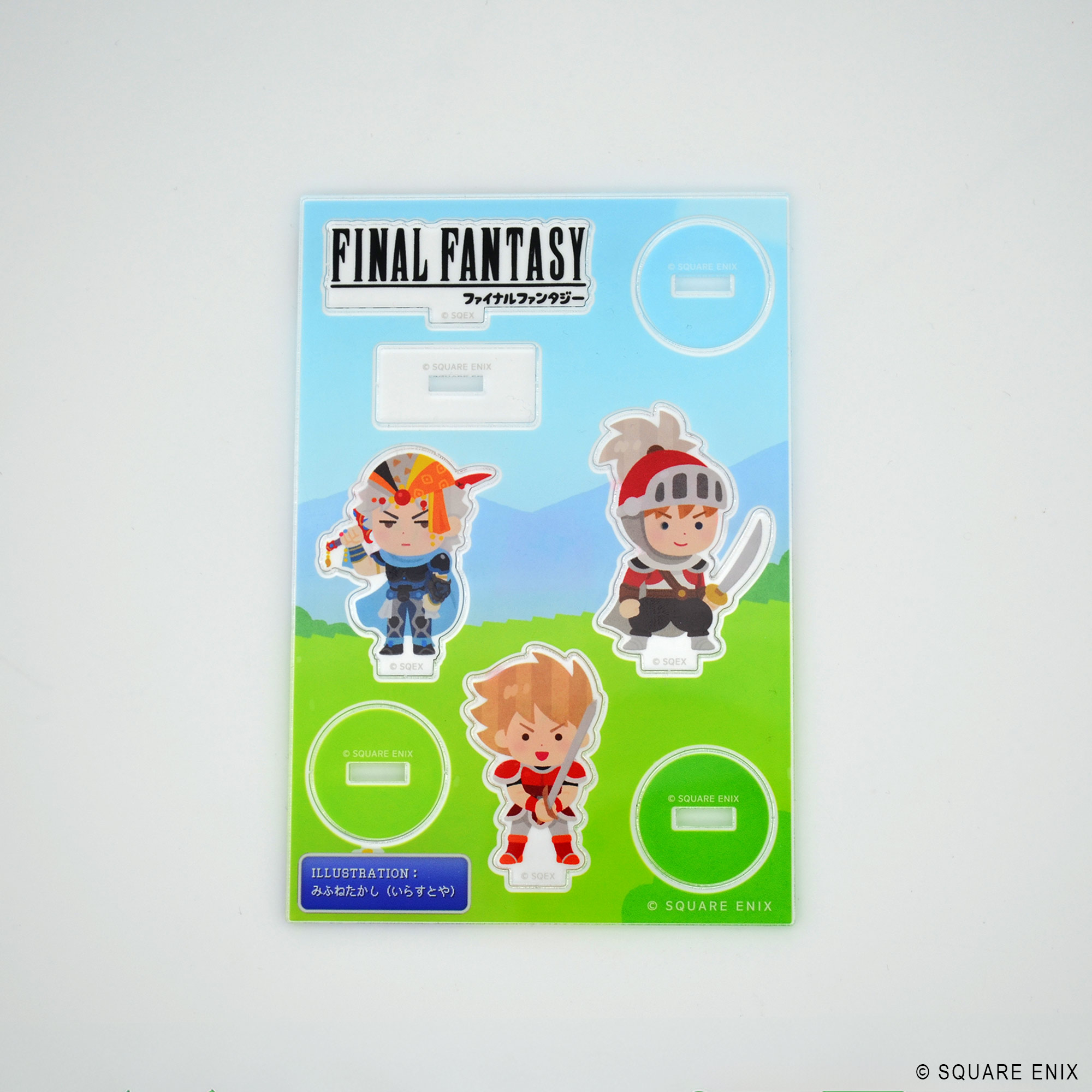 "Final Fantasy" Pixel Remaster Takashi Mifune (Irasutoya) Original Illustration Acrylic Stand Vol. 1