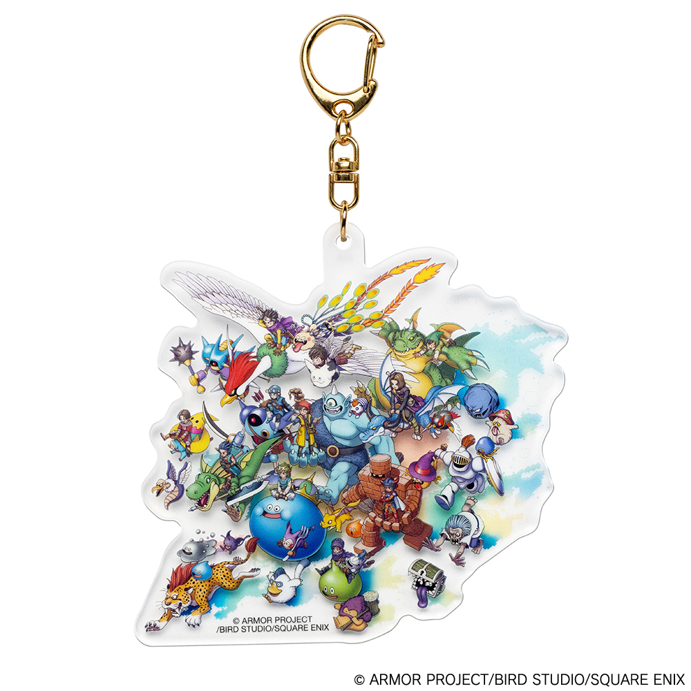 "Dragon Quest" Acrylic Key Chain 40th Anniversary Ver.