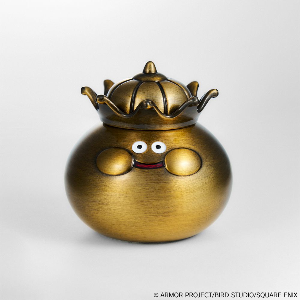 "Dragon Quest" Metallic Monsters Gallery King Slime -40th Anniversary Ver.-