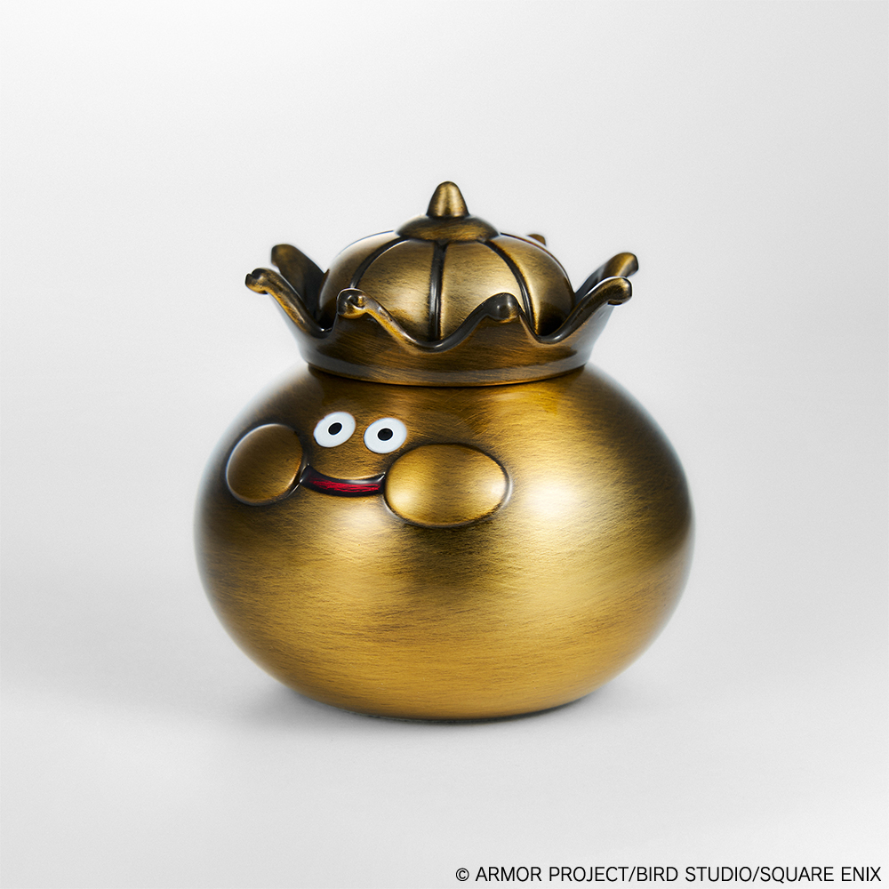 "Dragon Quest" Metallic Monsters Gallery King Slime -40th Anniversary Ver.-