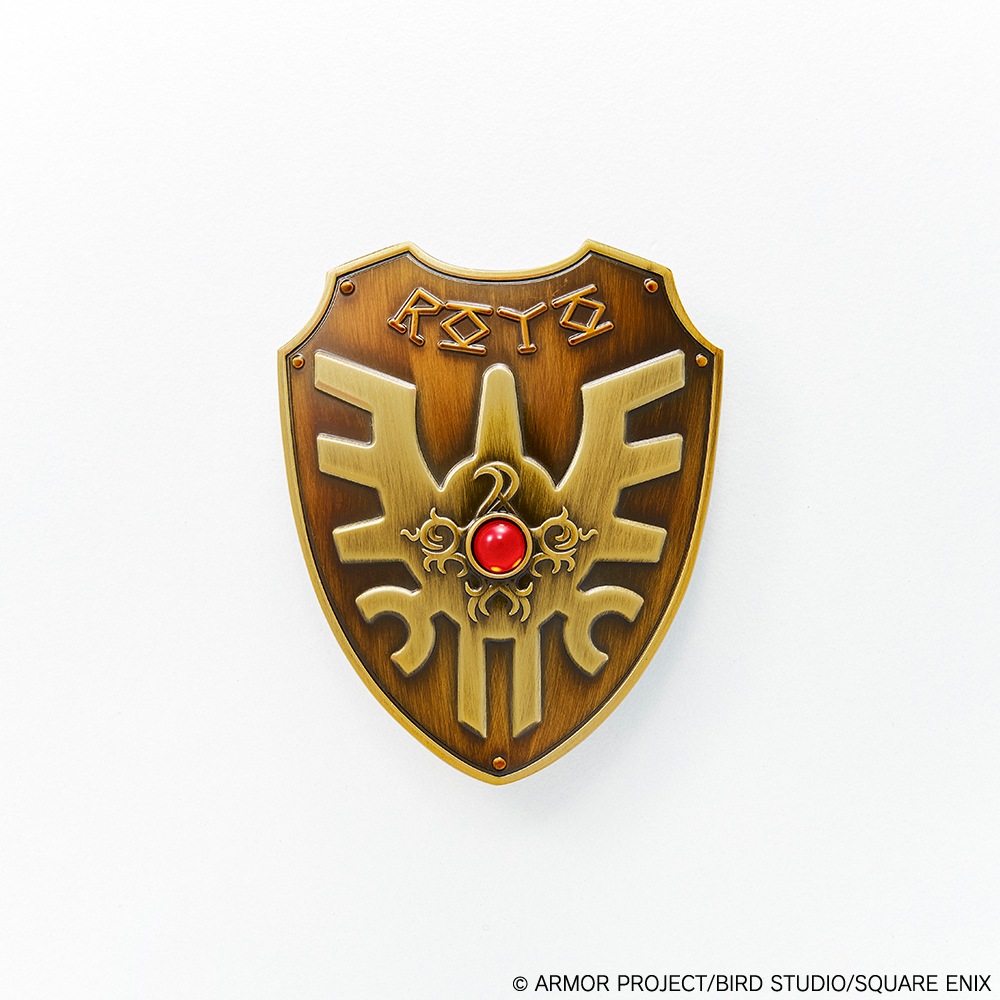 "Dragon Quest" Metallic Items Gallery Special Erdrick's Sword & Erdrick's Shield -40th Anniversary Ver.-