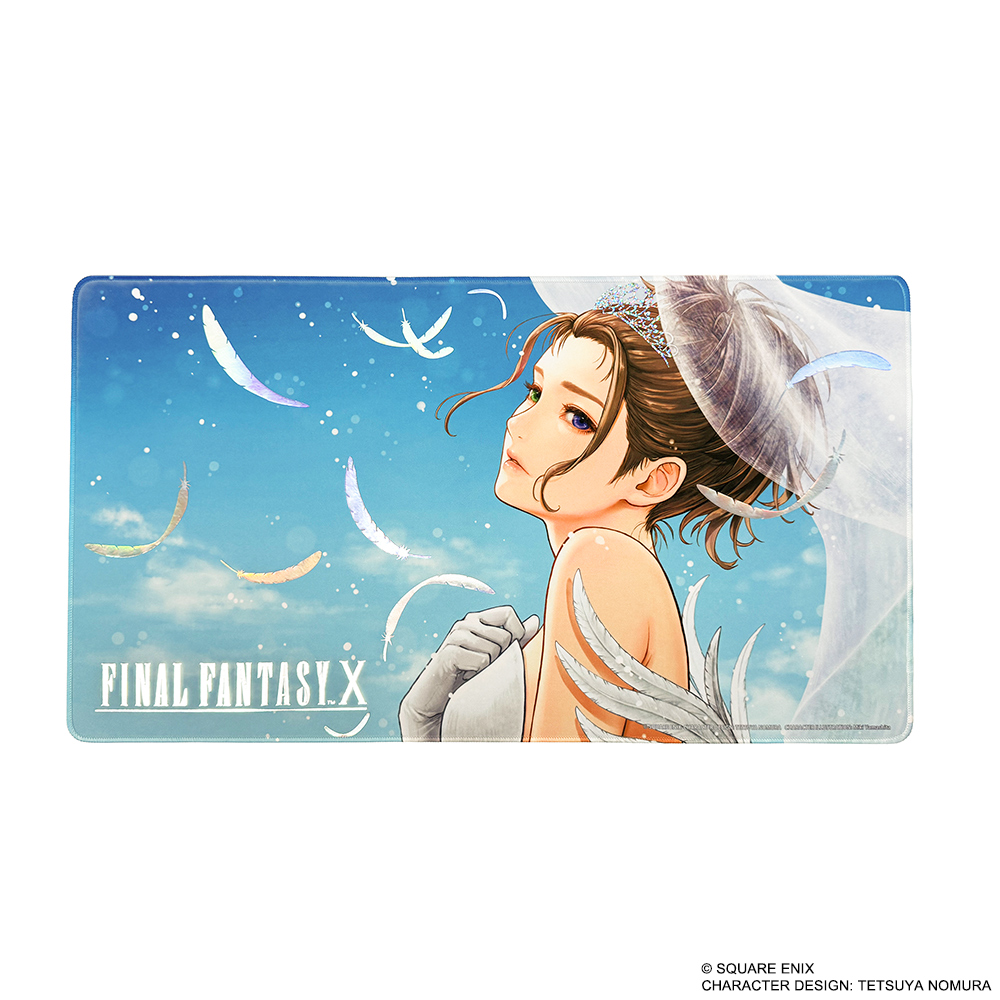 Play Mat "Final Fantasy X" Yuna Wedding Dress Gilding Ver.