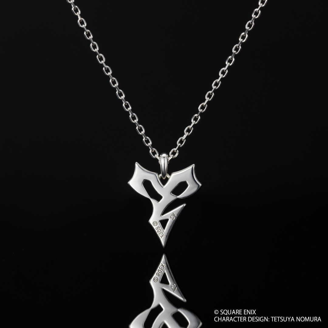 "Final Fantasy X" Silver Necklace Zanarkand Abes