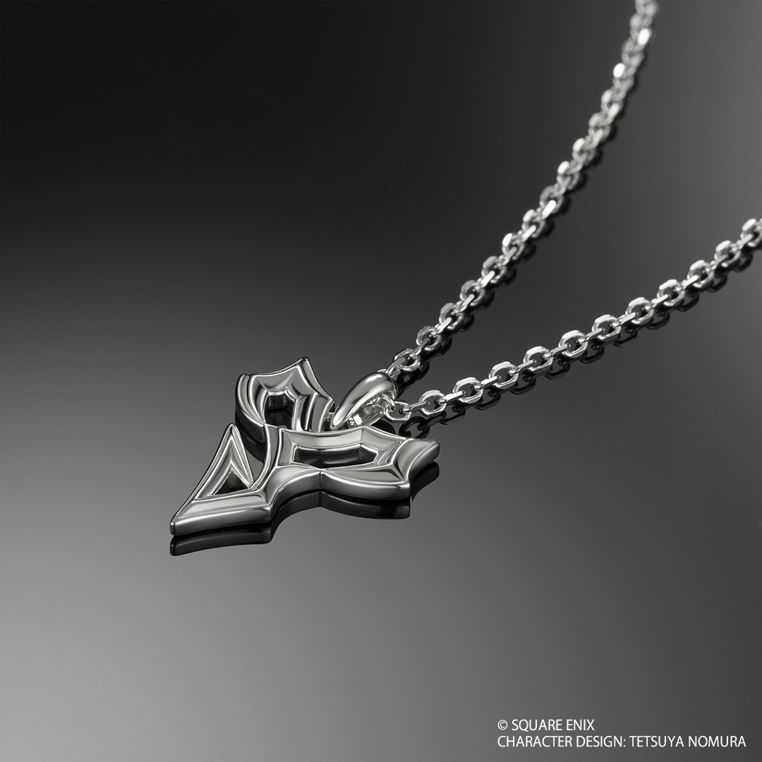 "Final Fantasy X" Silver Necklace Zanarkand Abes
