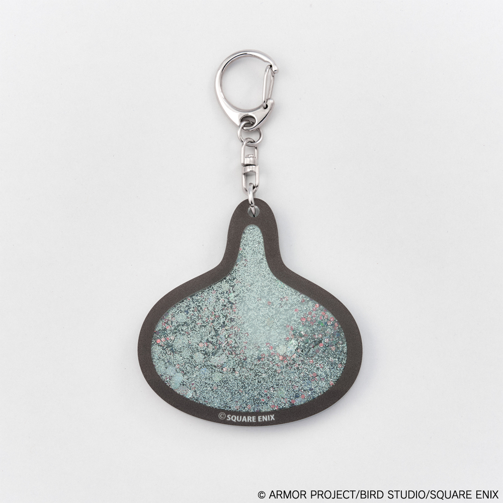 "Dragon Quest" Smile Slime Lame de Kirakira! Key Chain Metal Slime