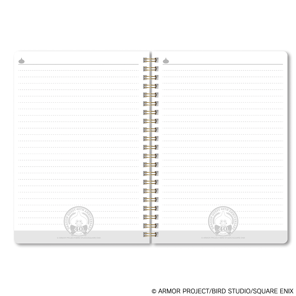 "Dragon Quest" Ring Notebook 40th Anniversary Ver.