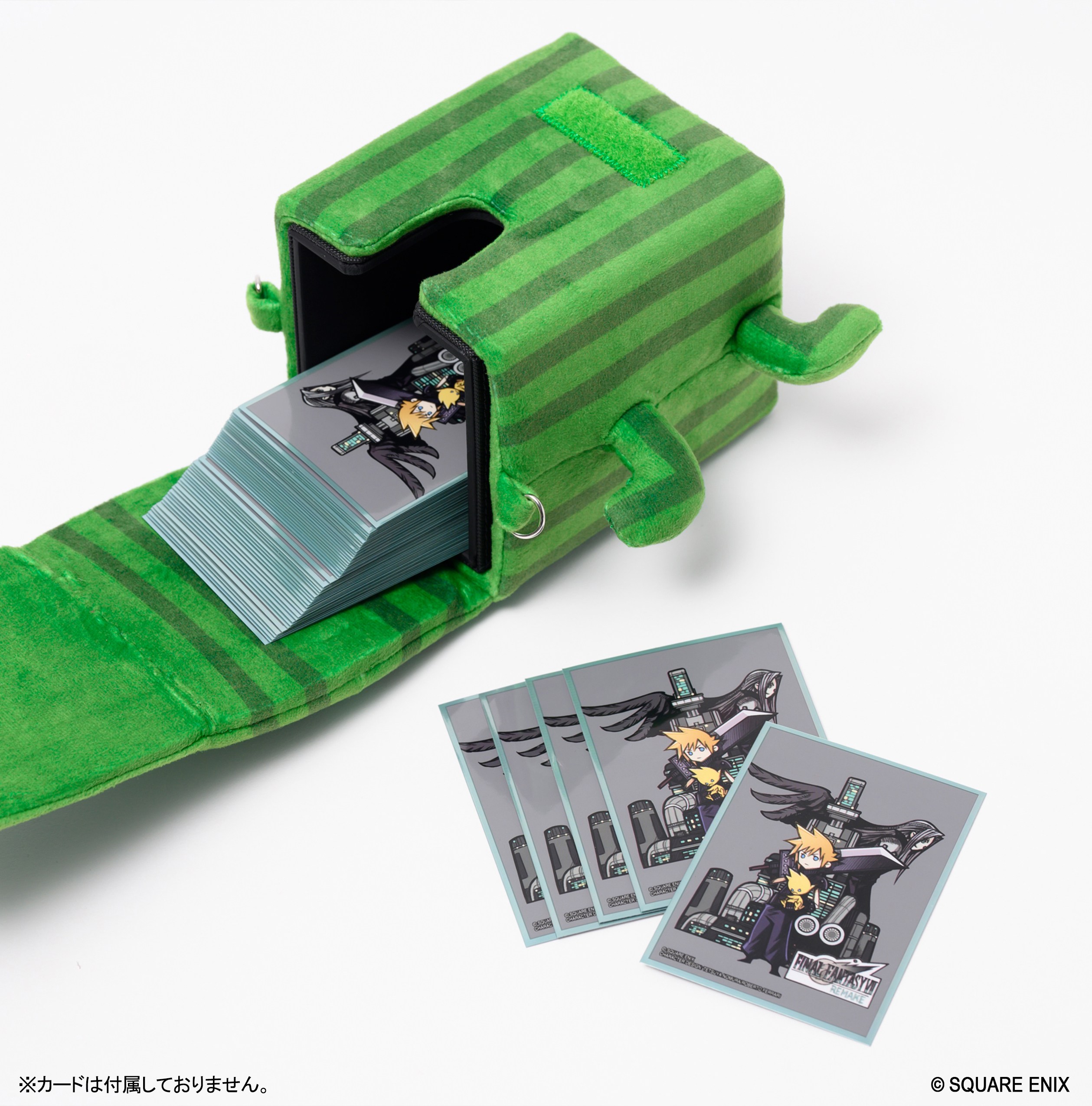"Final Fantasy" Fluffy Sling Deck Box Cactuar