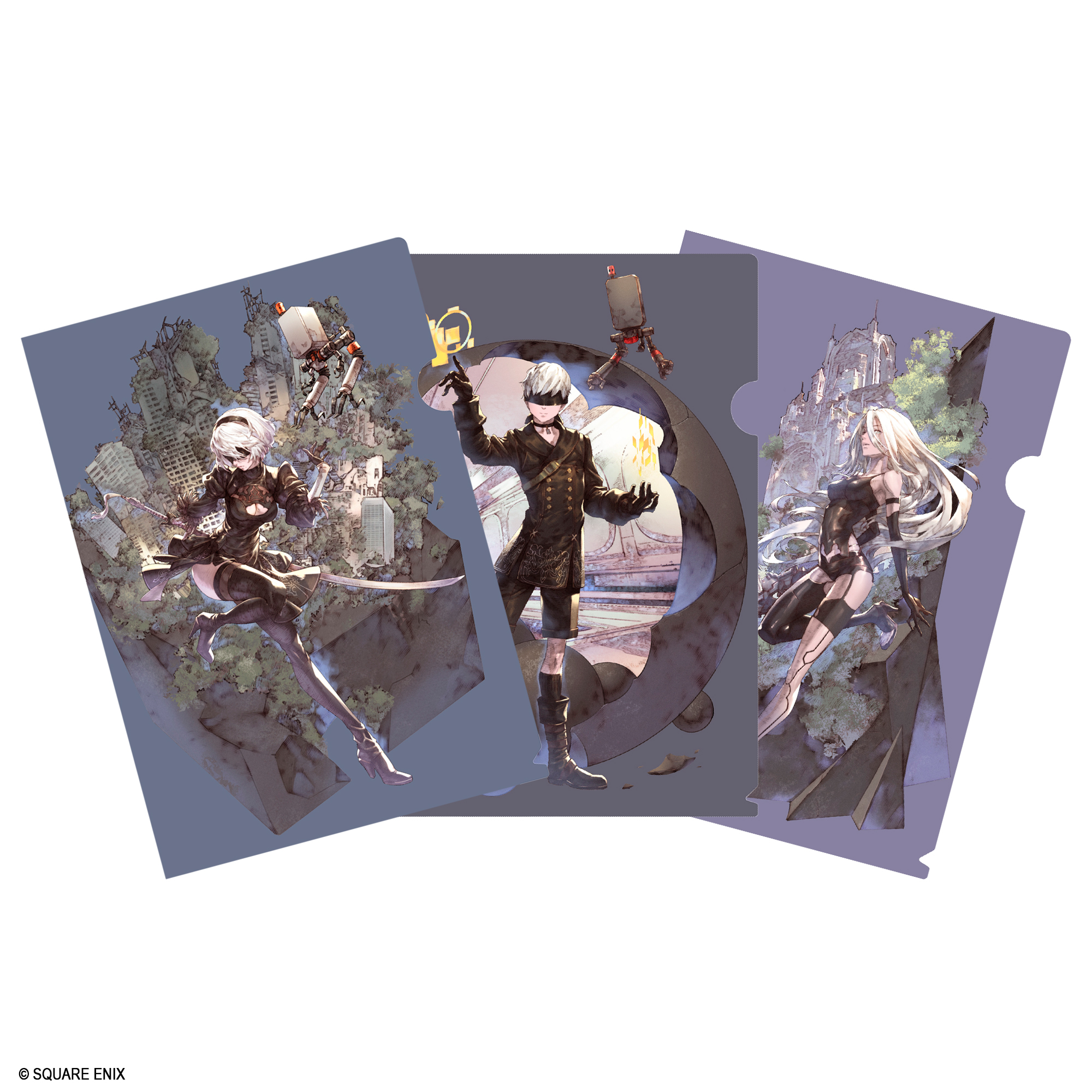"NieR:Automata" 9th Anniversary Clear File 3 Set